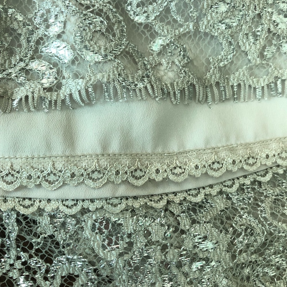 BCBGMaxAzria silver/champagne Lynette dress - Picture 4 of 7